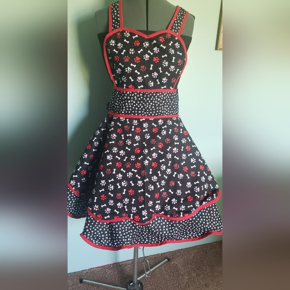 Other - Flirty Sexy Puppy paw hostess apron